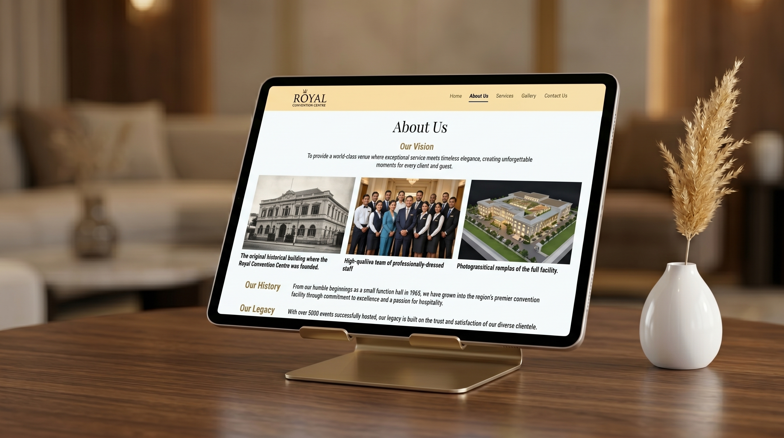 How We Designed a Premium, Mobile-Responsive Web Experience for Royal Convention Centre